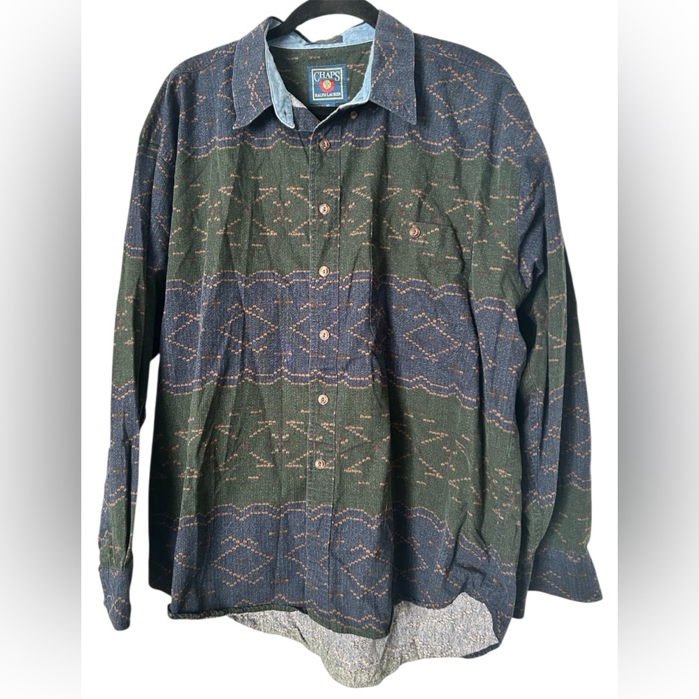 Chaps Ralph Lauren Vintage‎ Dad Button Up 90s